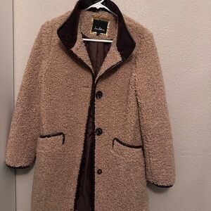 Tan Sherpa Coat